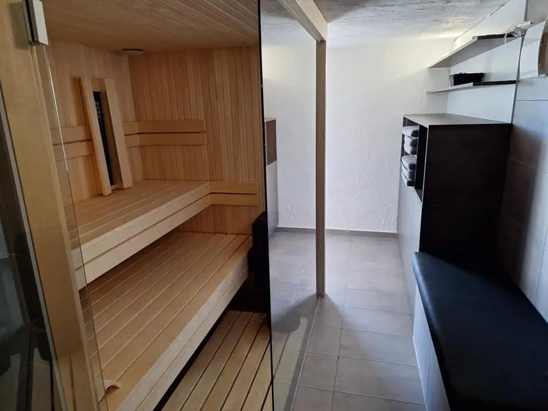 Sauna od svijetlog drva